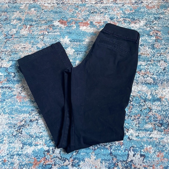 Gap Mid Rise Black Pants Size 2 - Picture 2 of 2